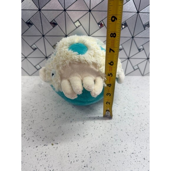 Squishable Cuttlefish Plush White Blue 7" Tall 12" Long Aqua Fish Sea Creature - Picture 2 of 10